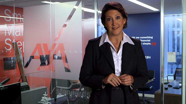female AXA advisor