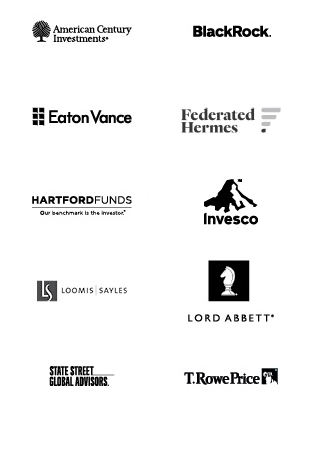 company logos of well known investment managers