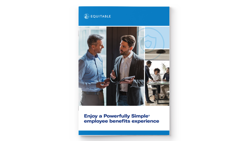 Cover of Powerfully Simple brochure