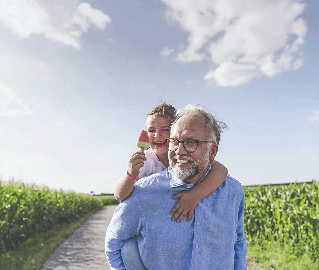 Father and daughter