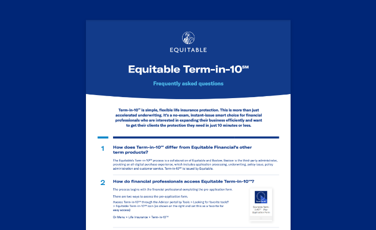 Equitable card image