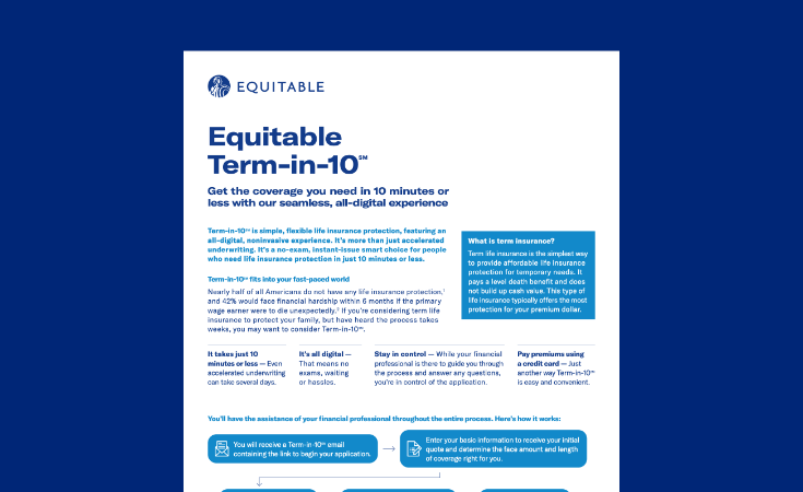 Equitable card image