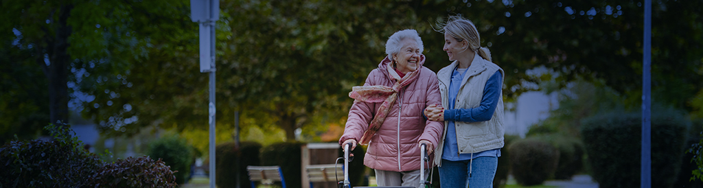 Caregiver and client