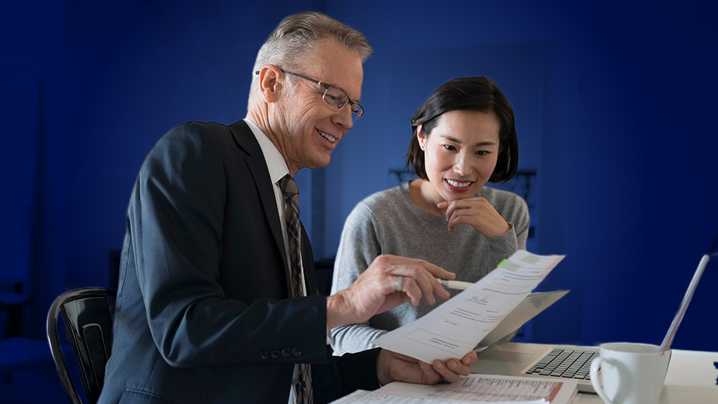 Caregiver and client